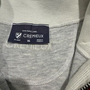 Daniel Cremieux Light Gray Zip-Up Sweater